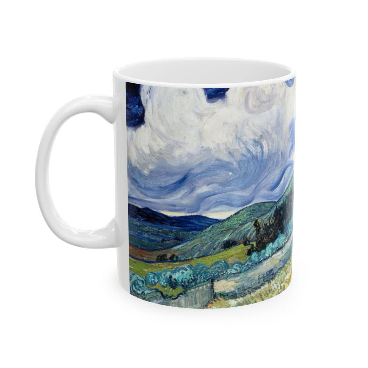 Landscape from Saint-Rémy Mug – Vincent van Gogh