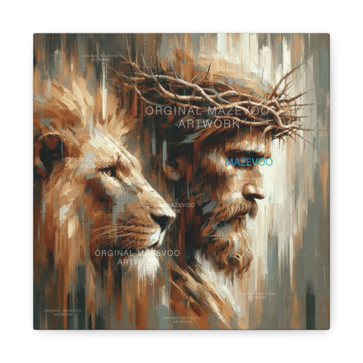 Lion of Judah Canvas Wall Art