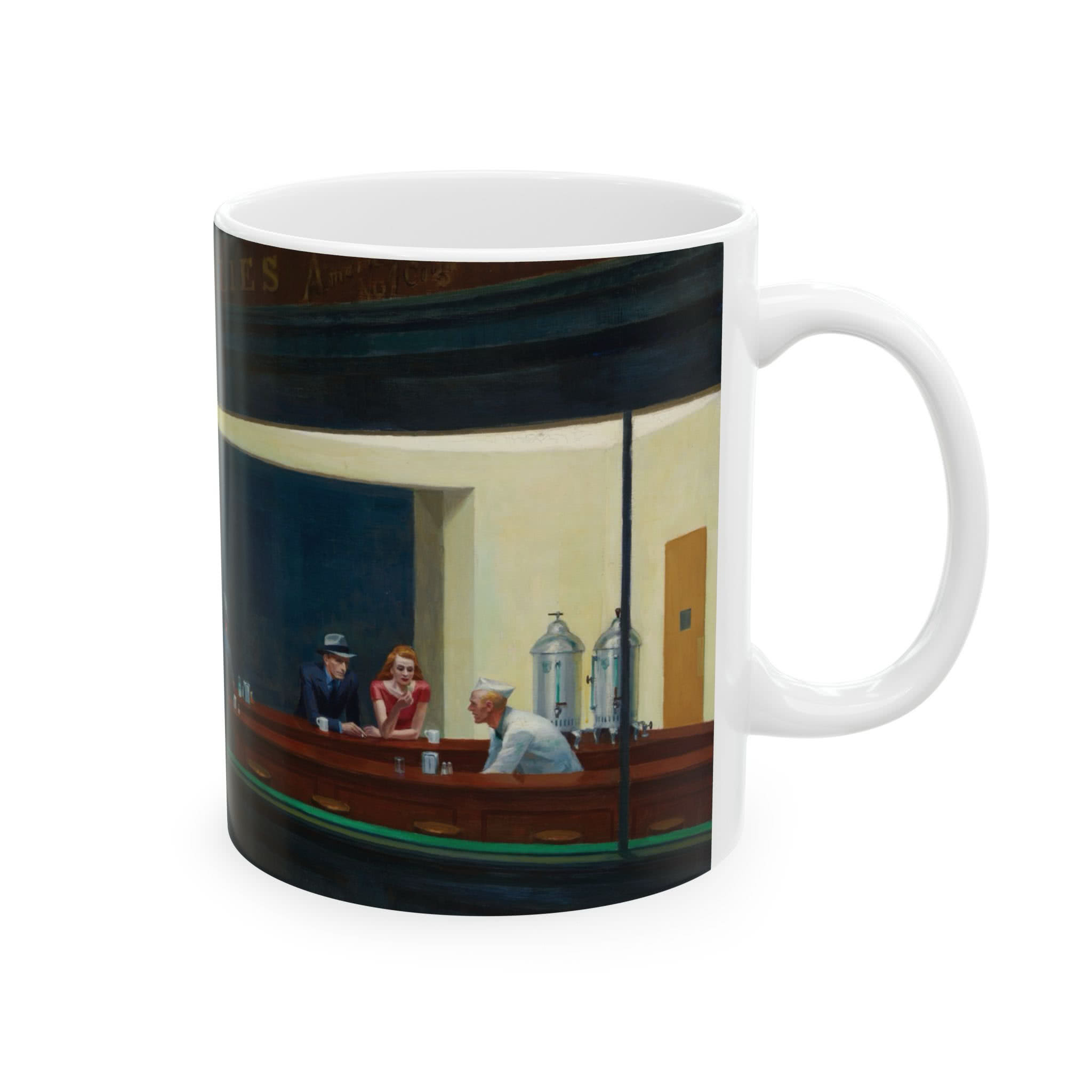 Nighthawks (1942) Mug – Edward Hopper