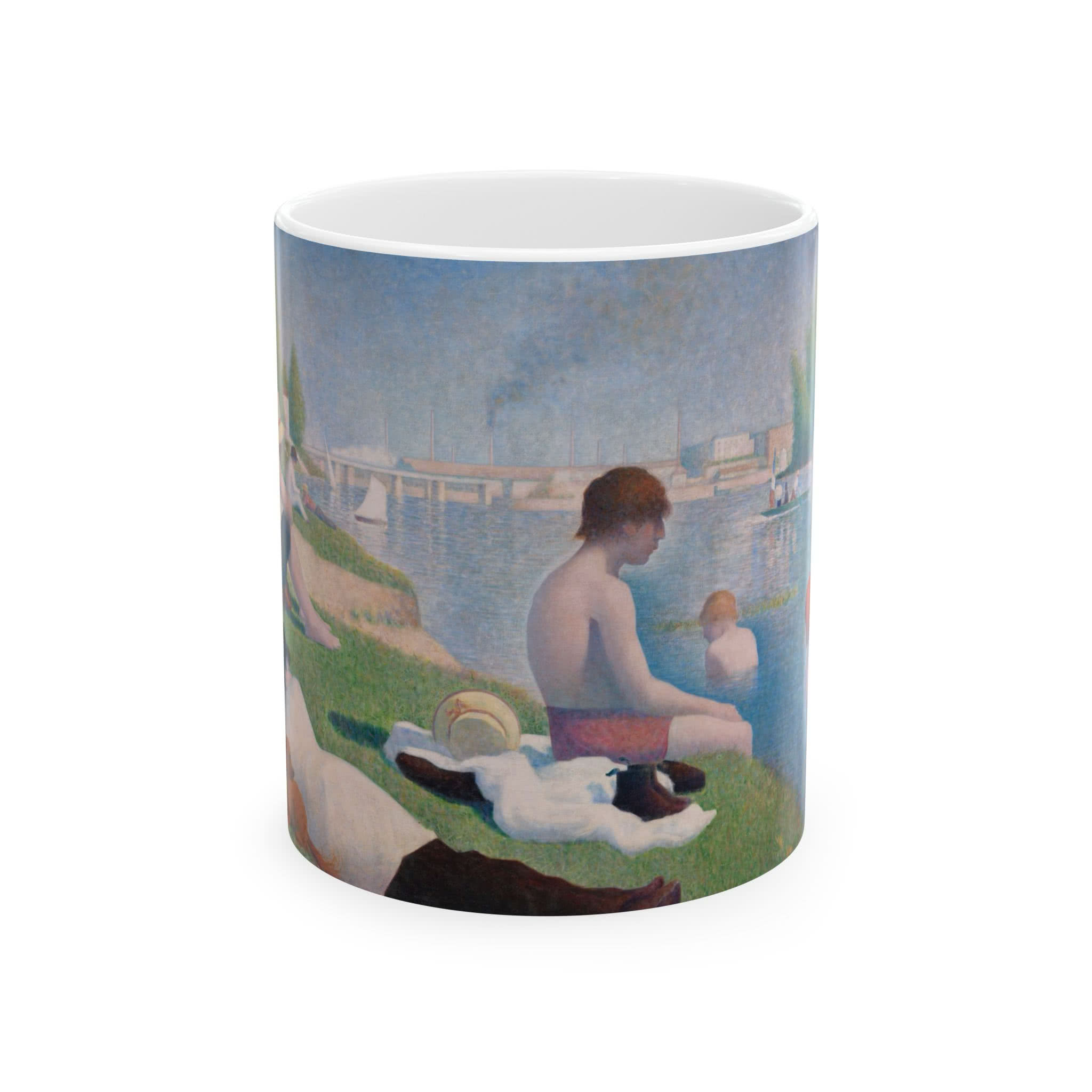 Bathers at Asnières Mug – Georges Seurat