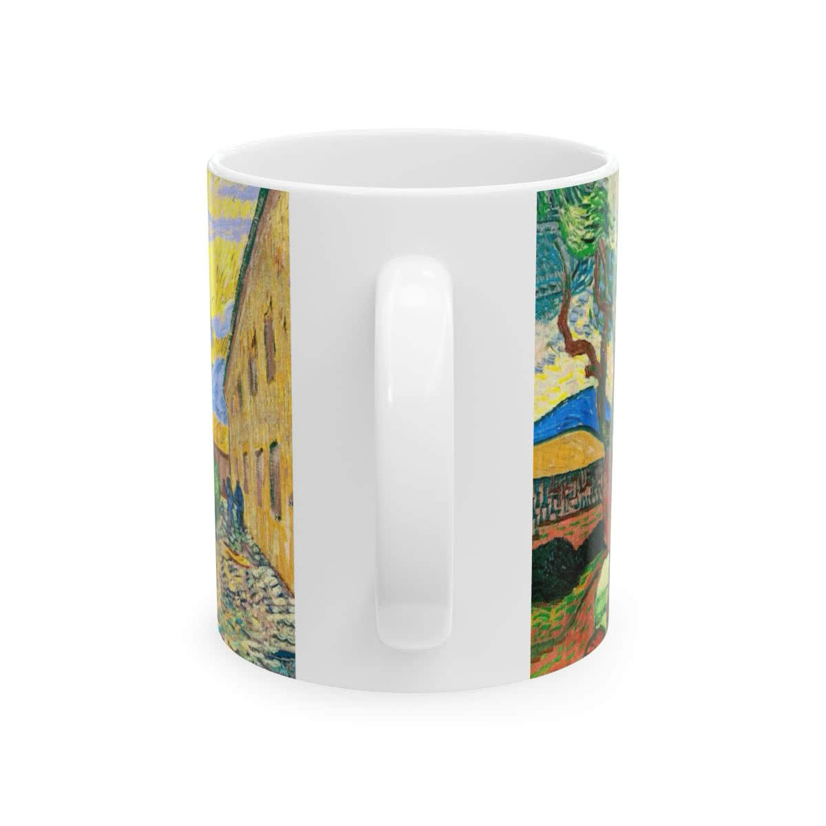 A Corner of the Asylum and the Garden Mug – Vincent van Gogh
