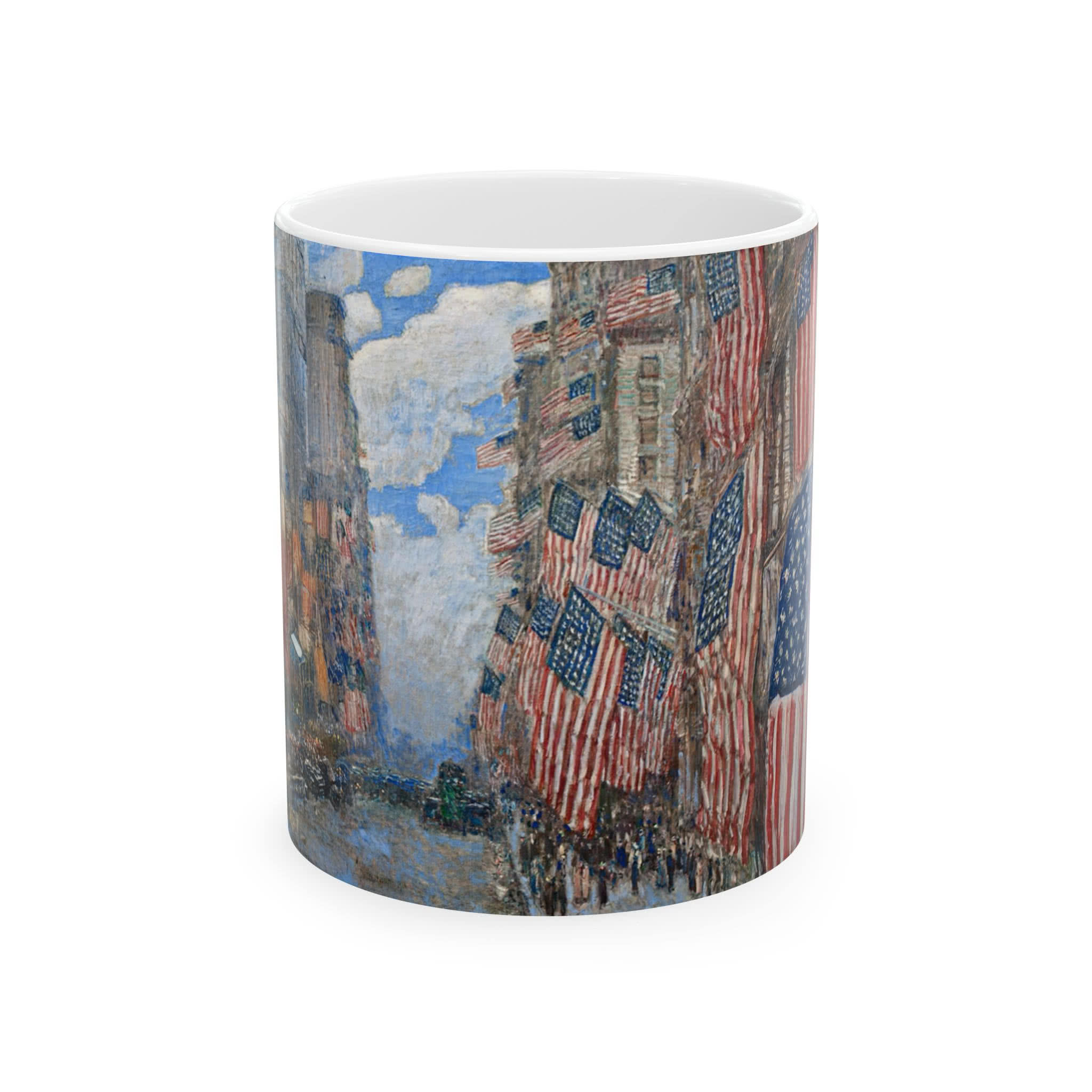 The Fourth of July Mug – Childe Hassam