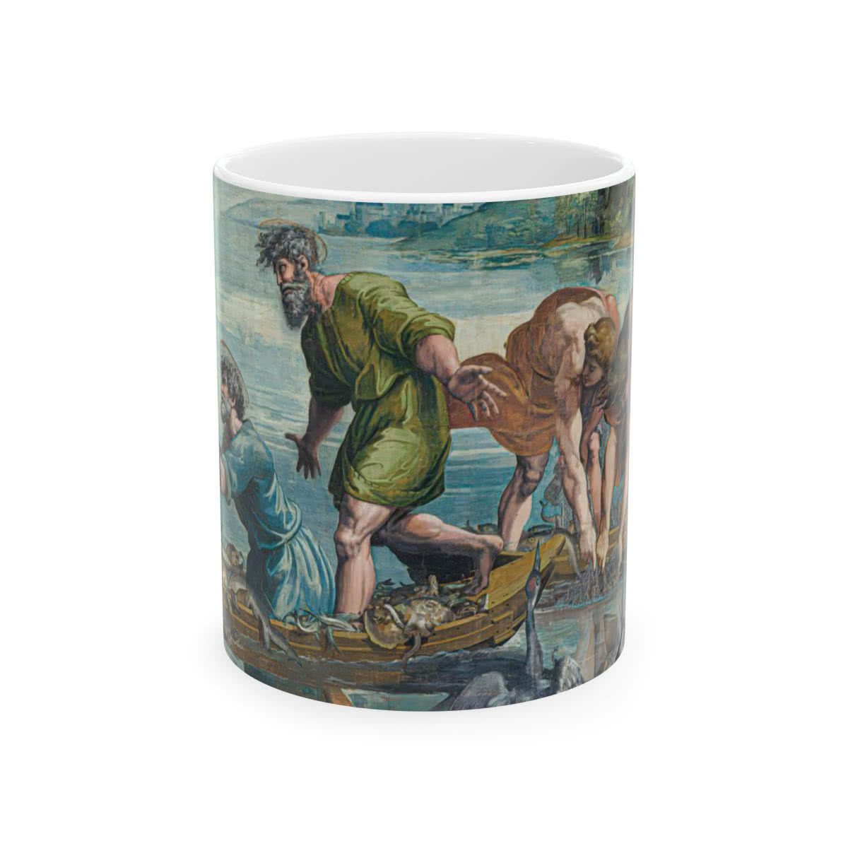 The Miraculous Draft of Fishes (1515) Mug – Raphael
