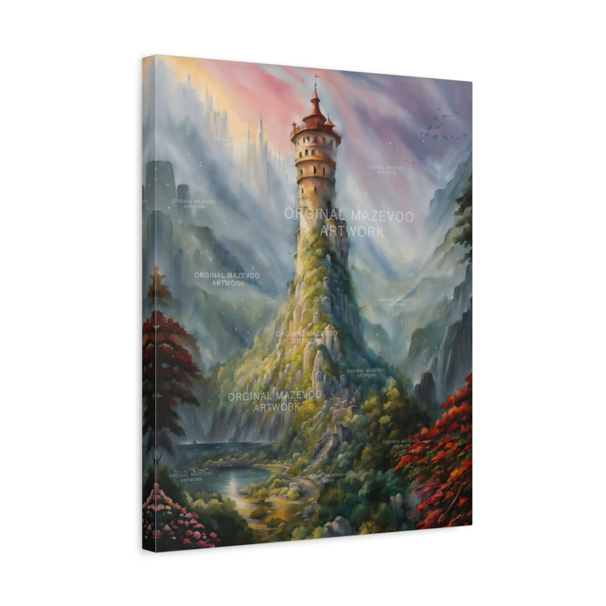 Rapunzel: Mysteries of the Hidden Tower — Design I Storybook Canvas Wall Art