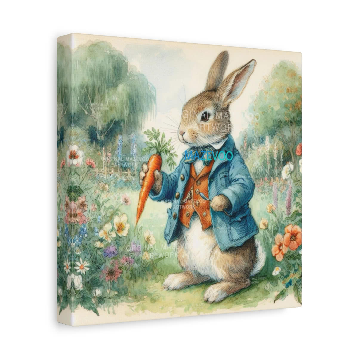 Peter Rabbit: Garden Daydream Storybook Canvas Wall Art