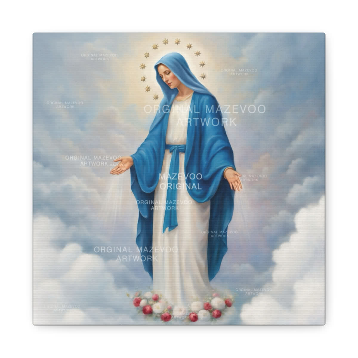 Virgin Mary: Immaculate Conception Canvas Wall Art