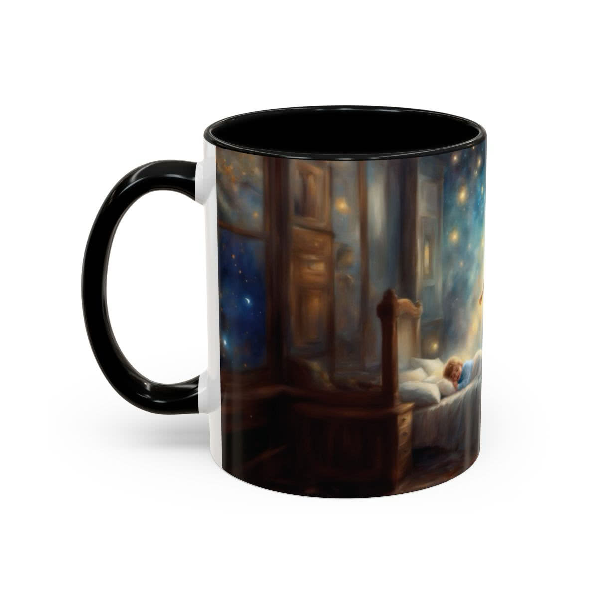 Angel Praying over a Boy Mug