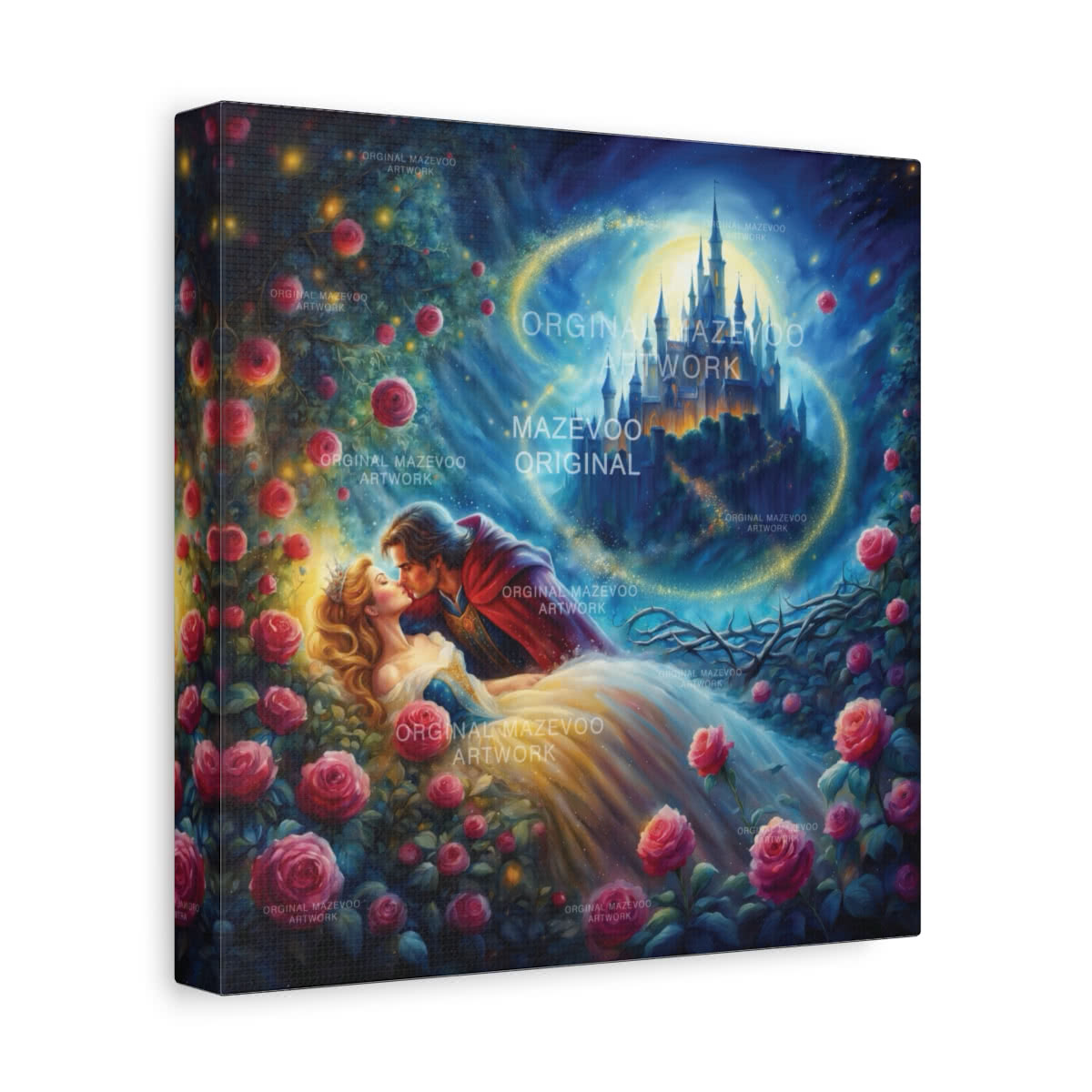 Sleeping Beauty: Slumber's End Storybook Canvas Wall Art