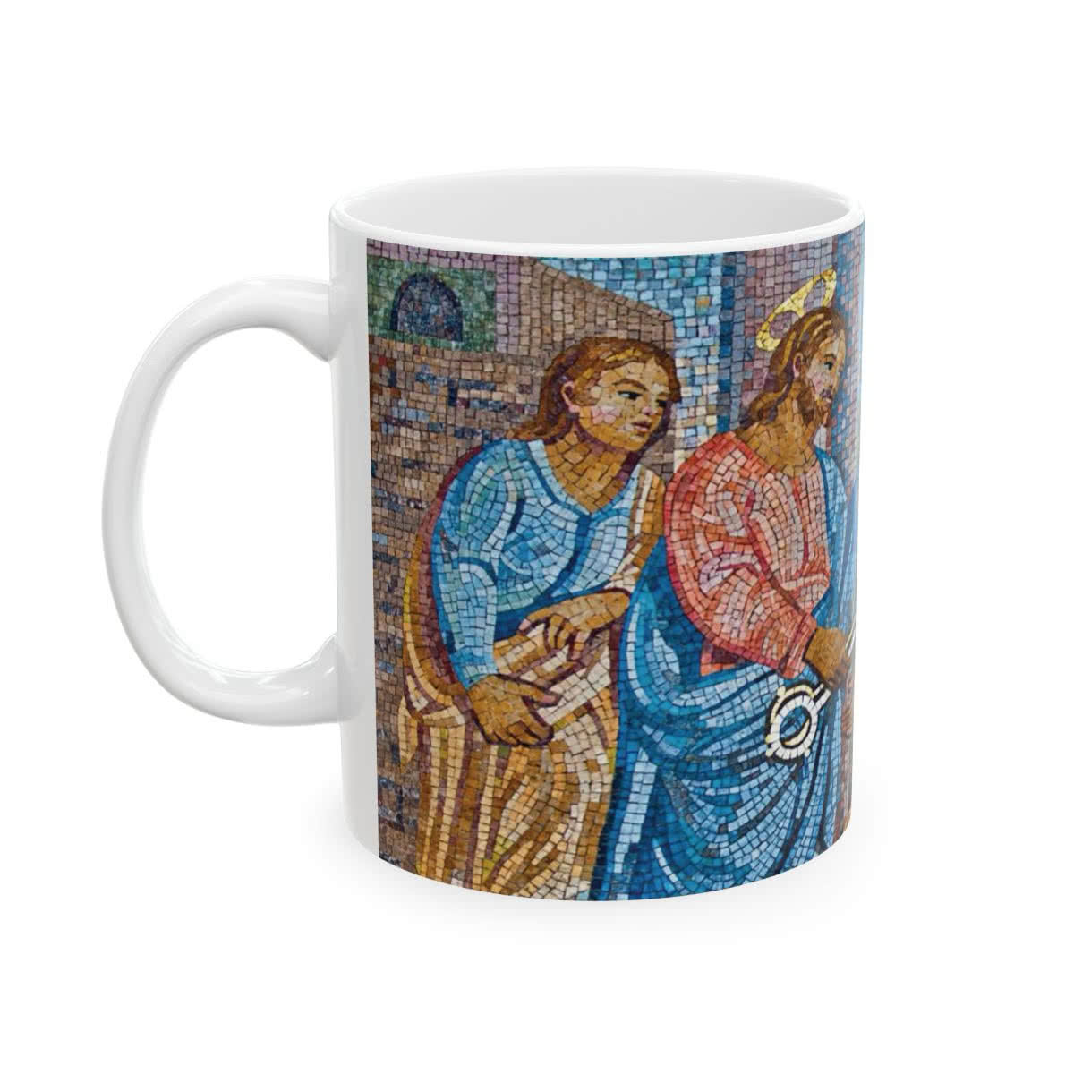 Jesus Gives Peter the Keys to the Kingdom Mug