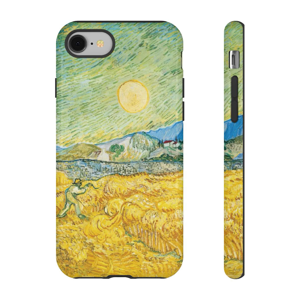 Wheatfield with a Reaper Phone Case – Vincent van Gogh