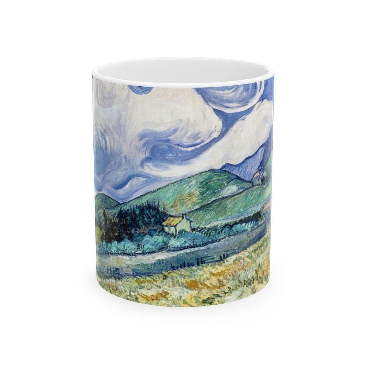Landscape from Saint-Rémy Mug – Vincent van Gogh