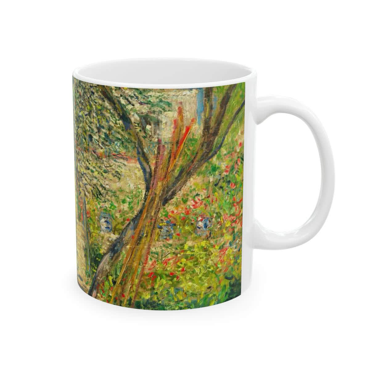 The Garden at Vétheuil Mug – Claude Monet