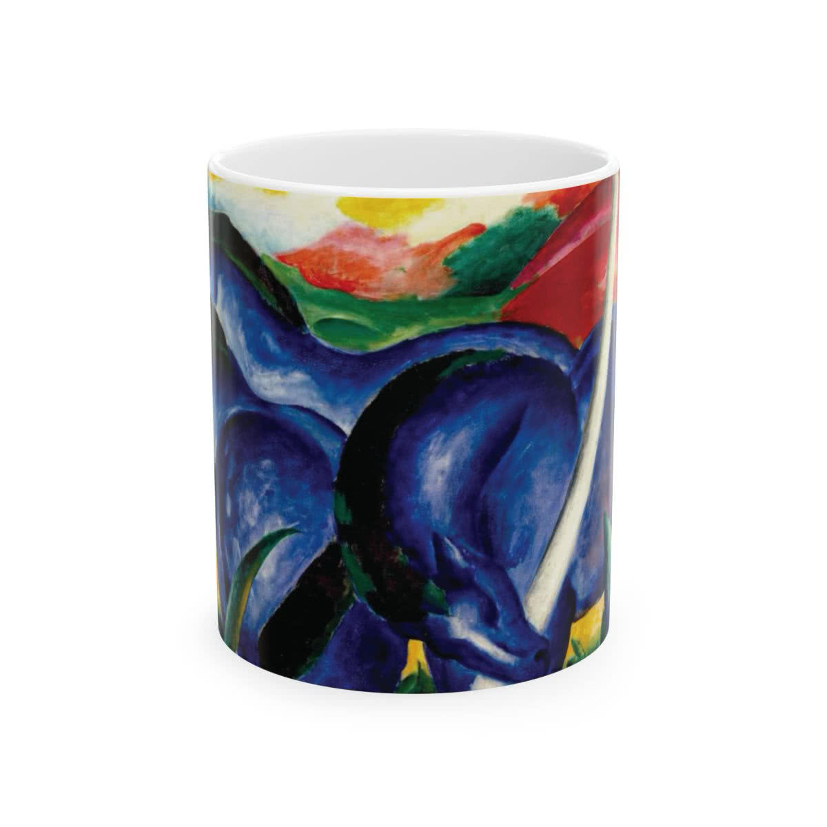 Large Blue Horses Mug – Franz Marc