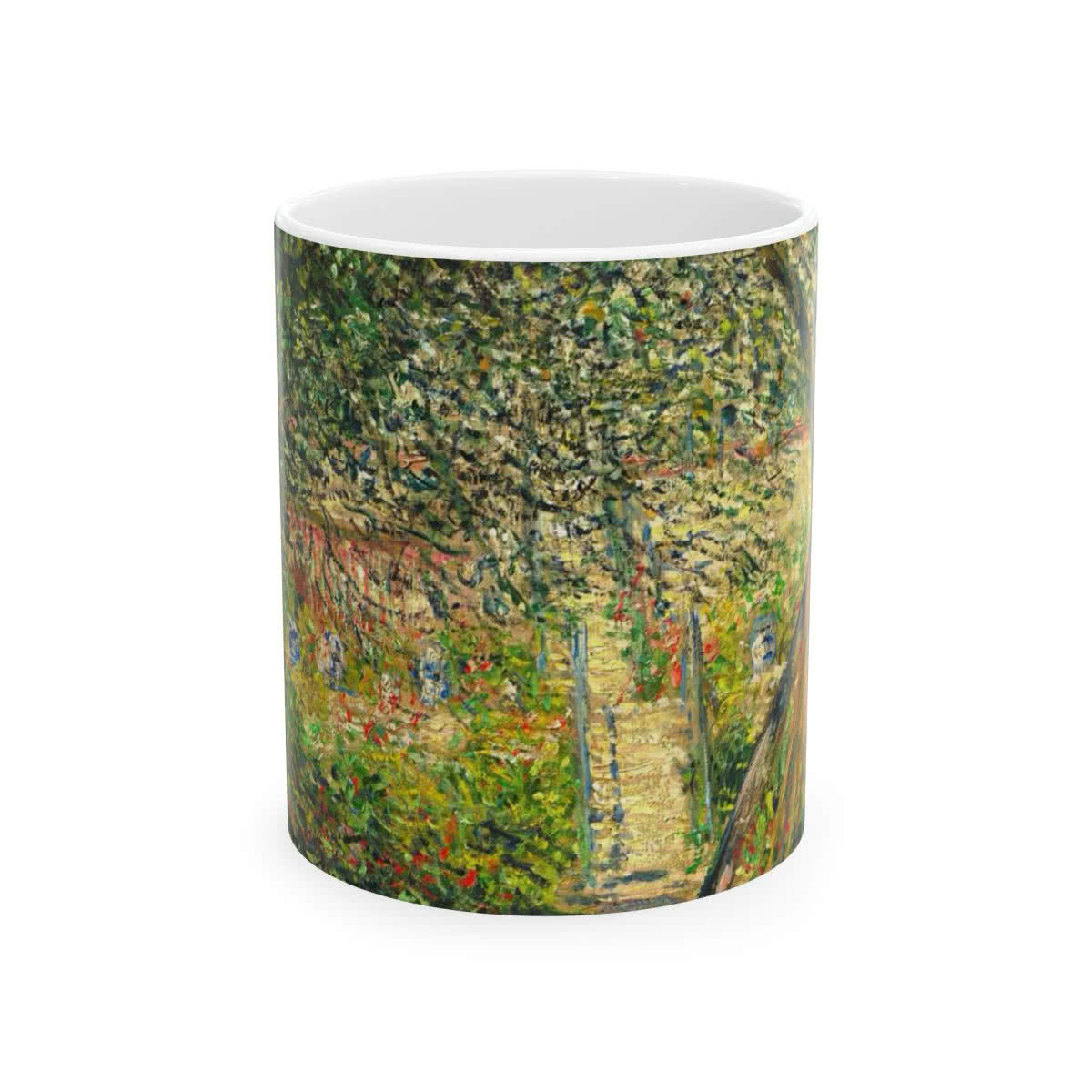 The Garden at Vétheuil Mug – Claude Monet