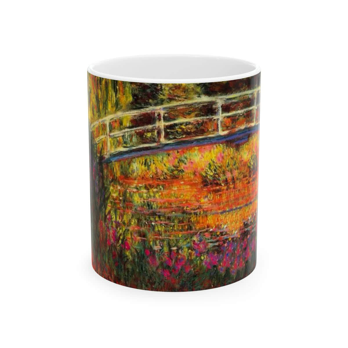 The Japanese Bridge Mug – Claude Monet