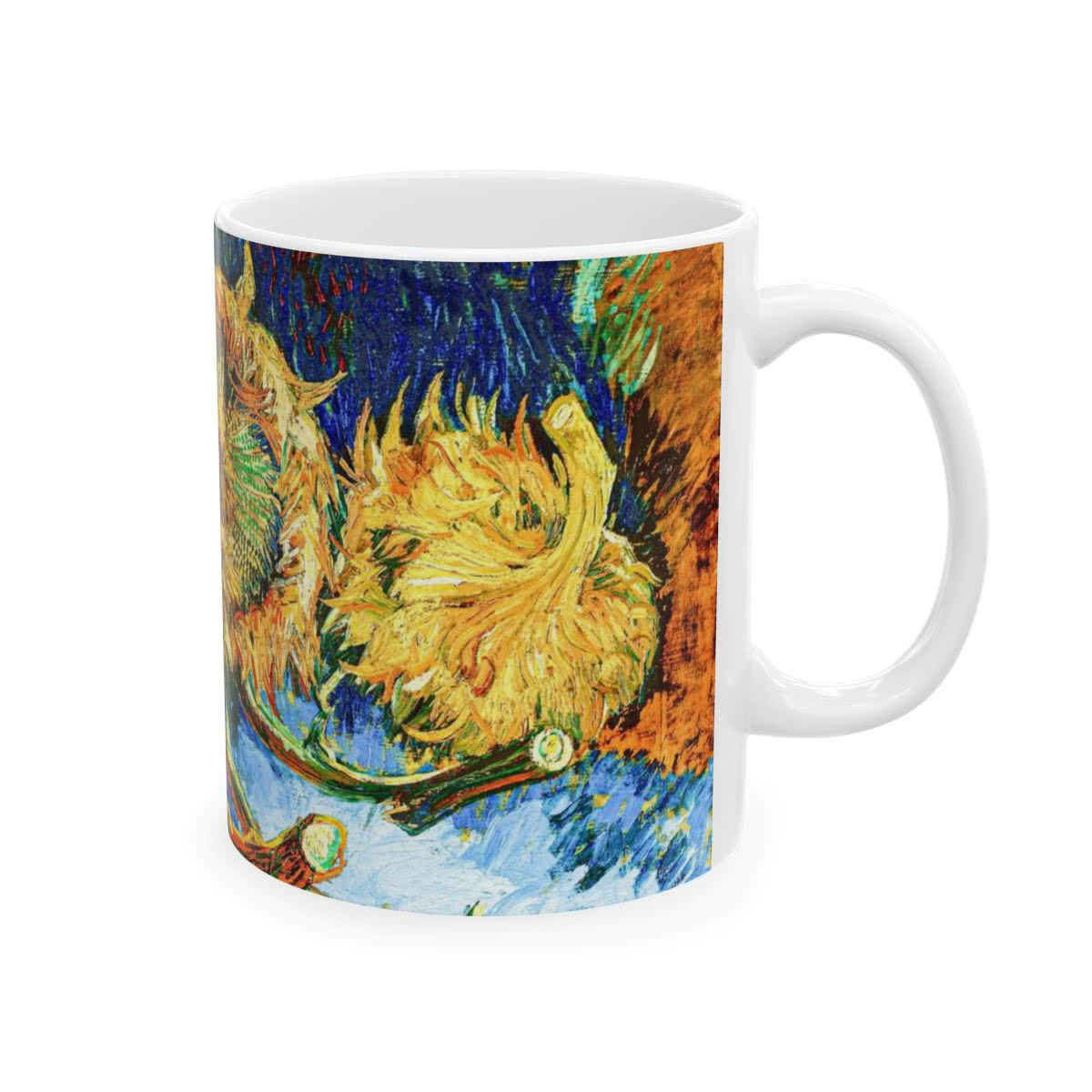 Four Sunflowers Gone to Seed Mug – Vincent van Gogh