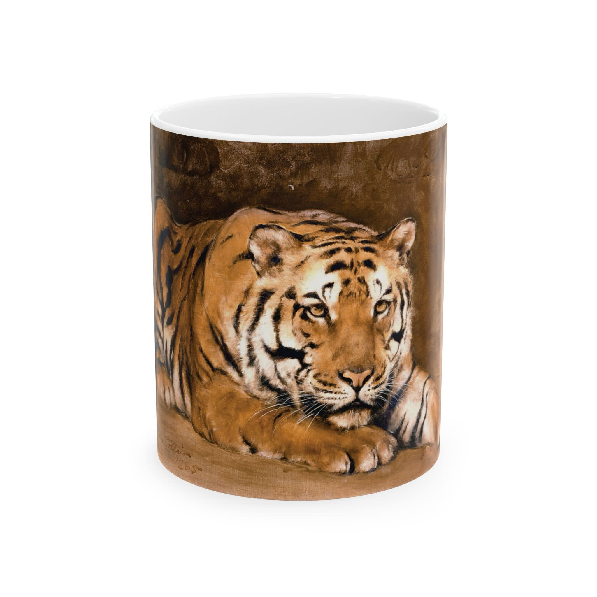 Study of a Tiger Mug – John Collier