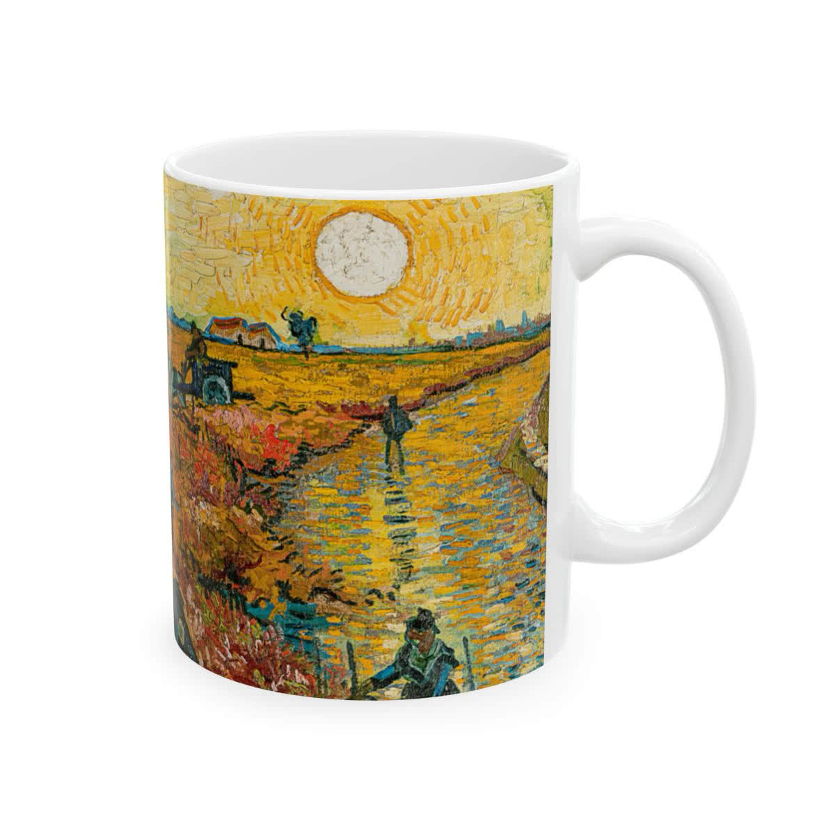 The Red Vineyard Mug – Vincent van Gogh