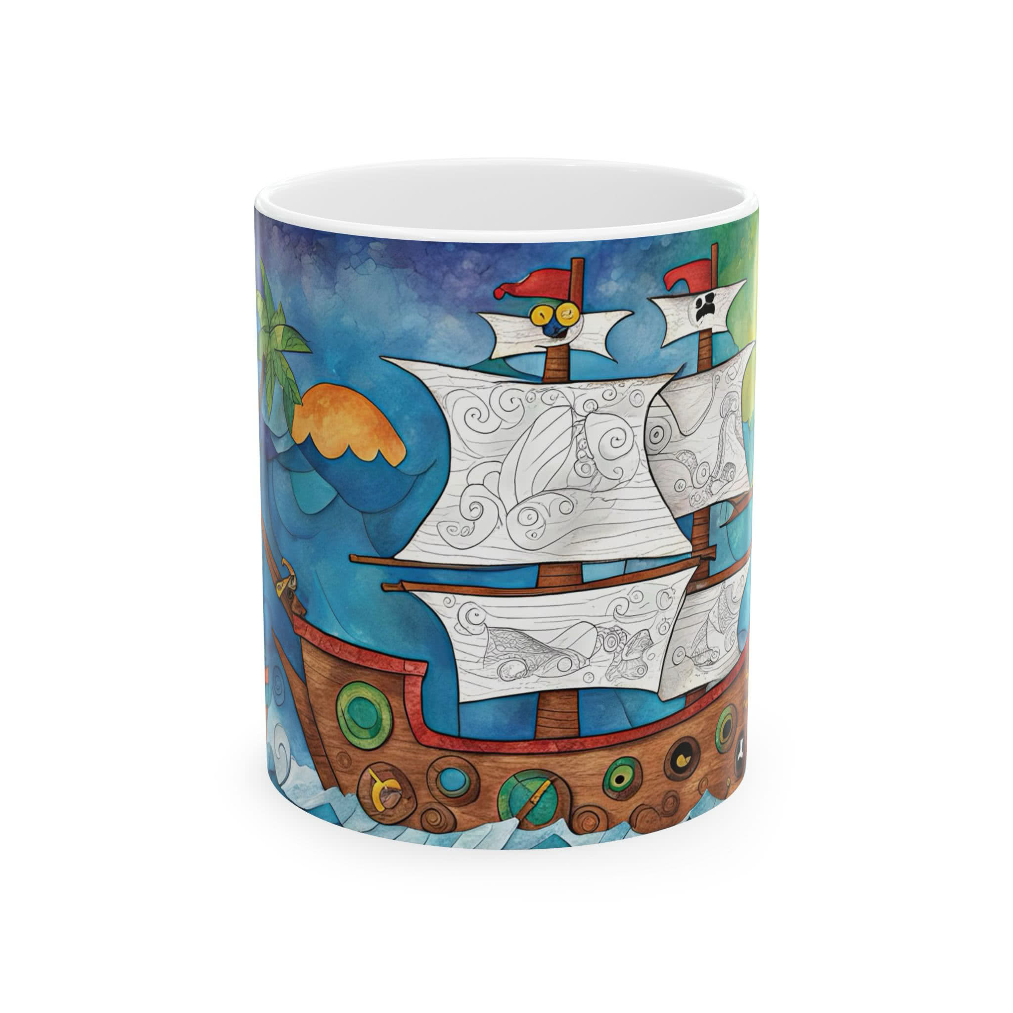 Cool Pirate Drinking Mug