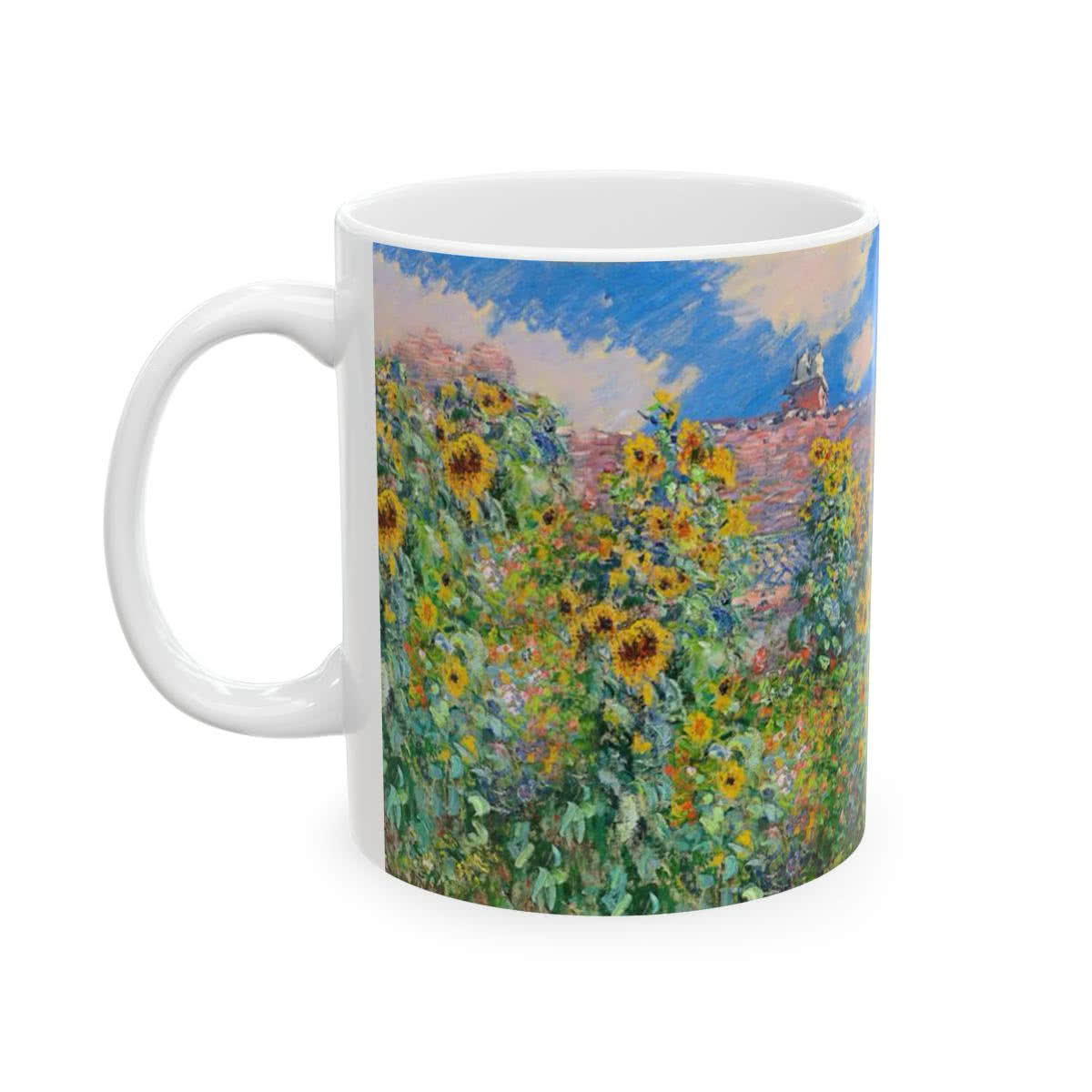 The Artist's Garden at Vétheuil Mug – Claude Monet