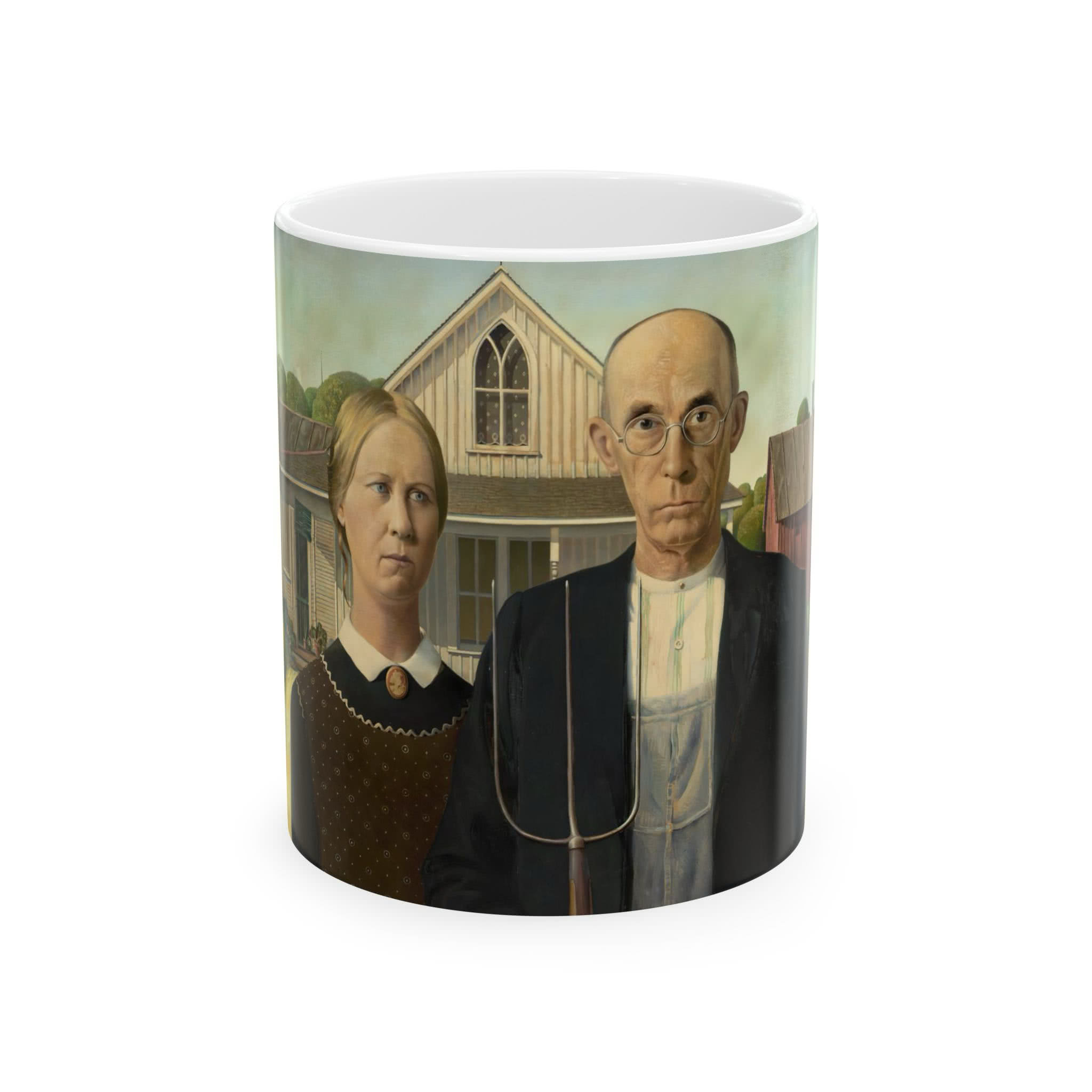 American Gothic Mug – Grant Wood