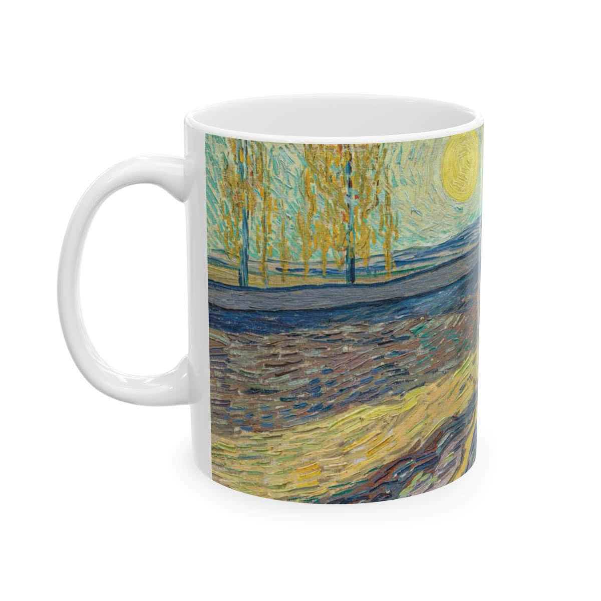 Landscape with Ploughman Mug – Vincent van Gogh