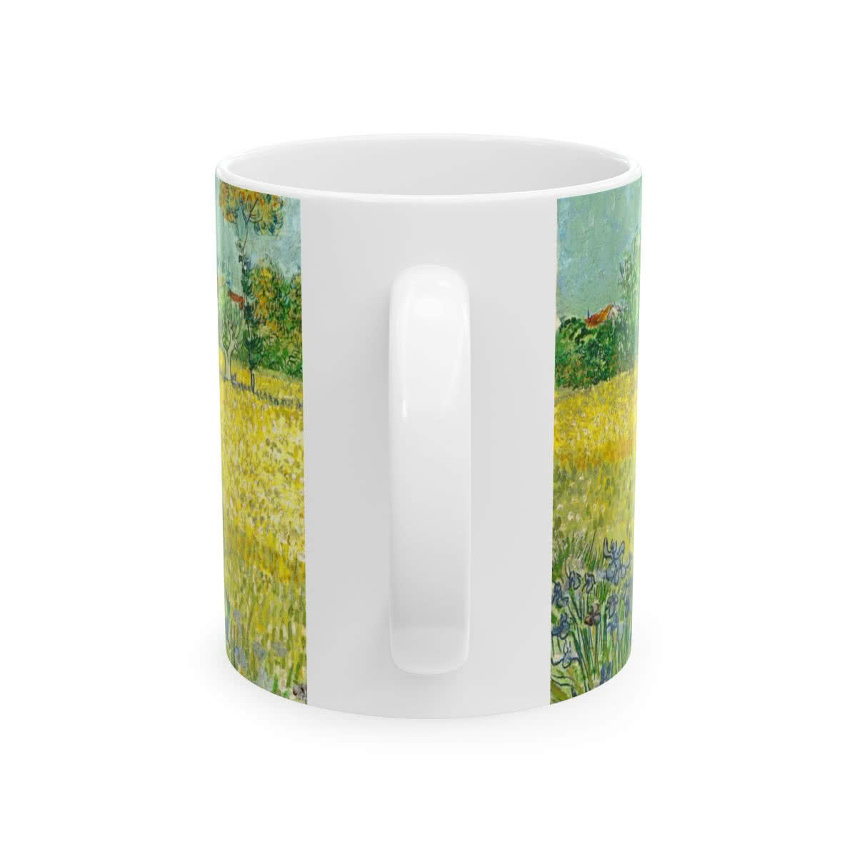 Field with Flowers near Arles Mug – Vincent van Gogh