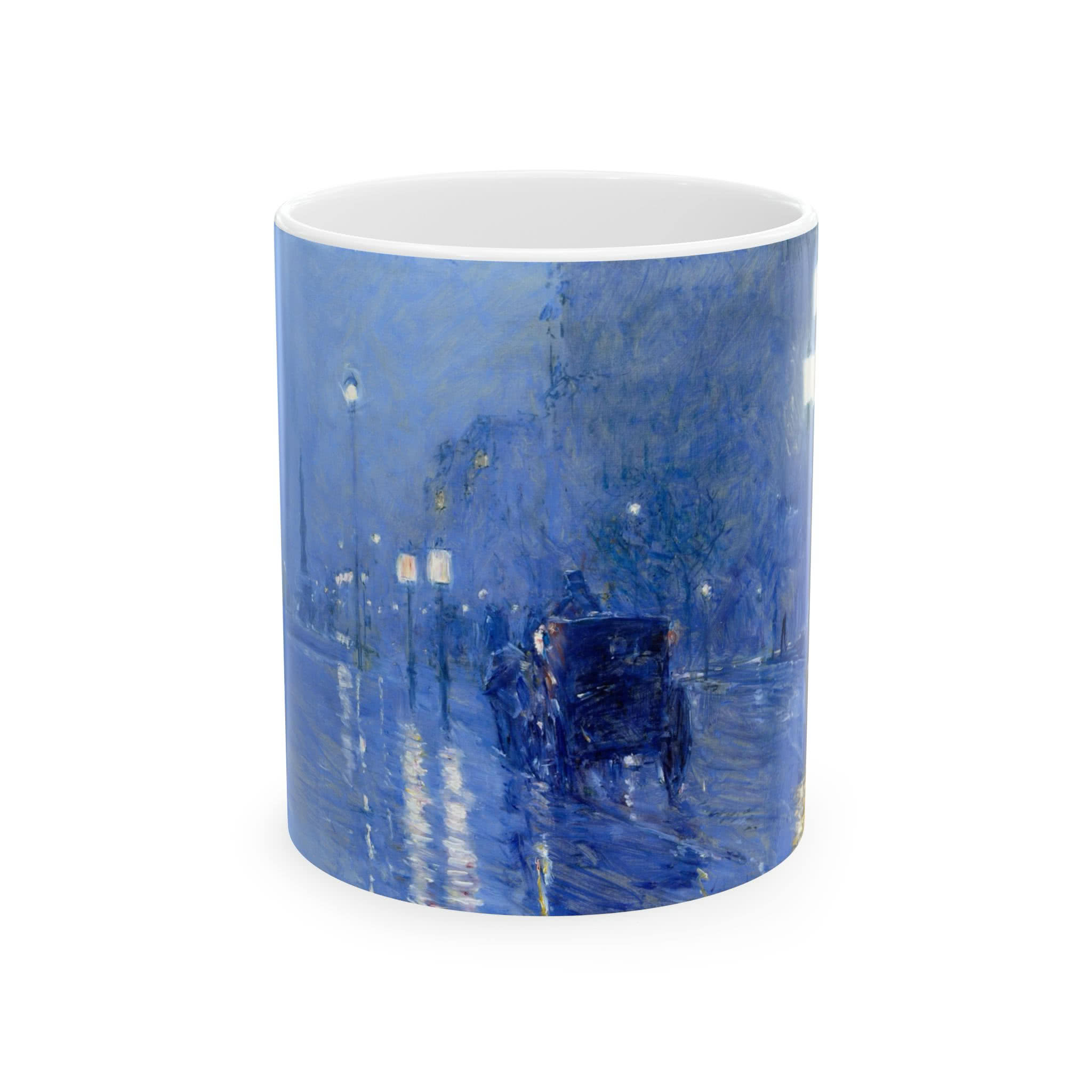 Rainy Midnight Mug – Childe Hassam