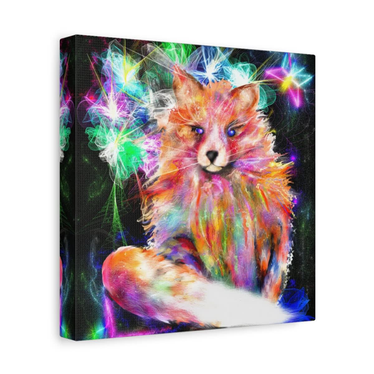 Mystic Fox Fantasy Canvas Wall Art