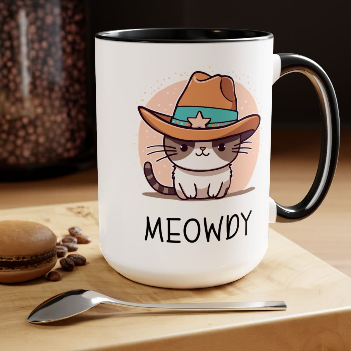 Meowdy Cowboy Cat Mug