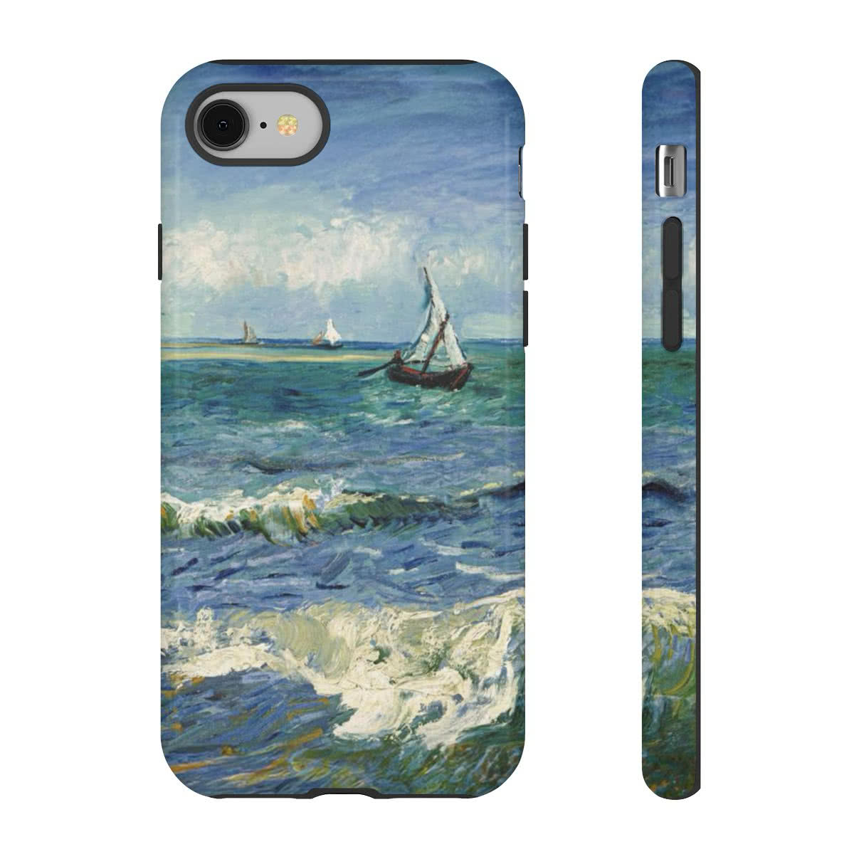 The Sea at Les Saintes-Maries-de-la-Mer Phone Case – Vincent van Gogh