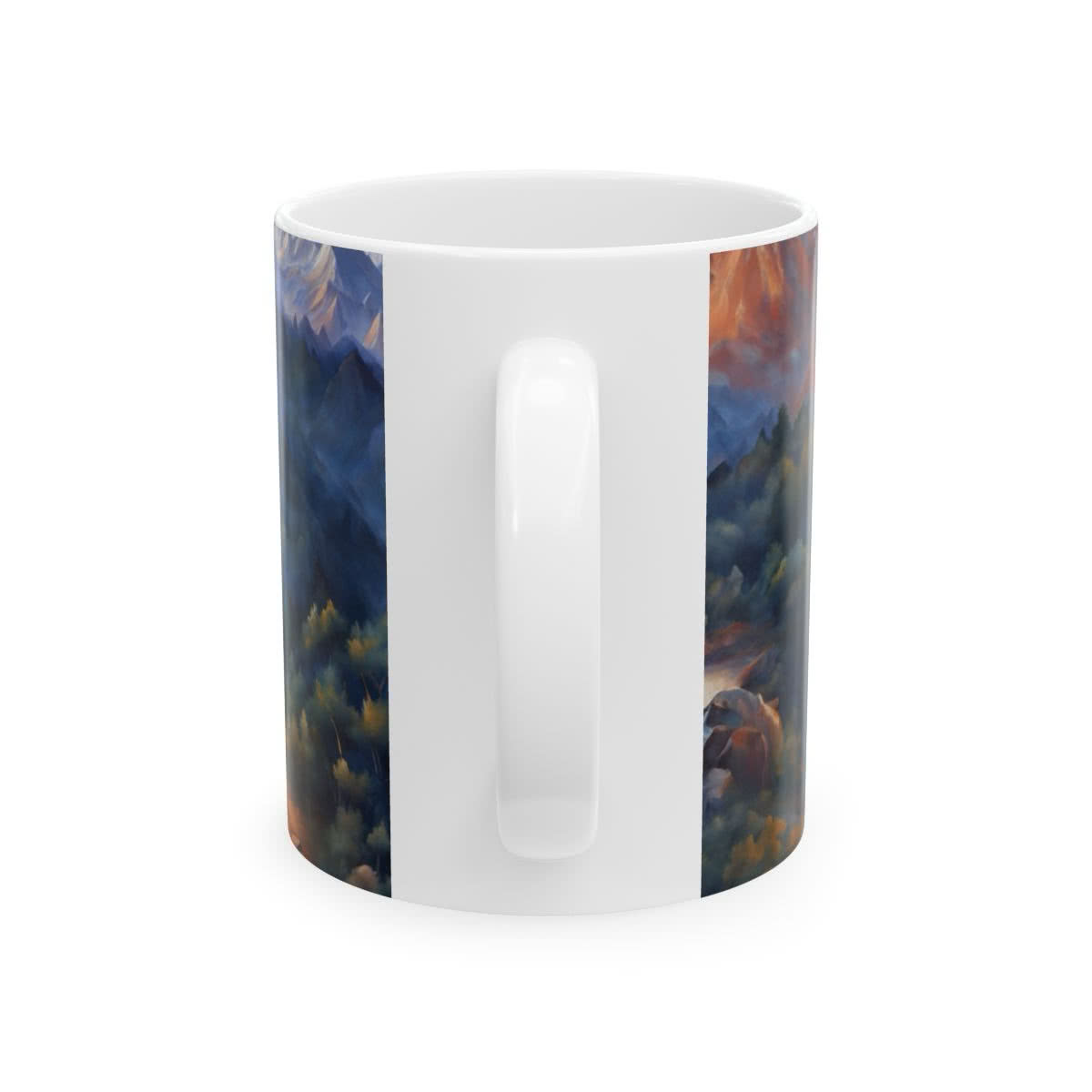 Saint Bernadette and Our Lady of Lourdes Mug
