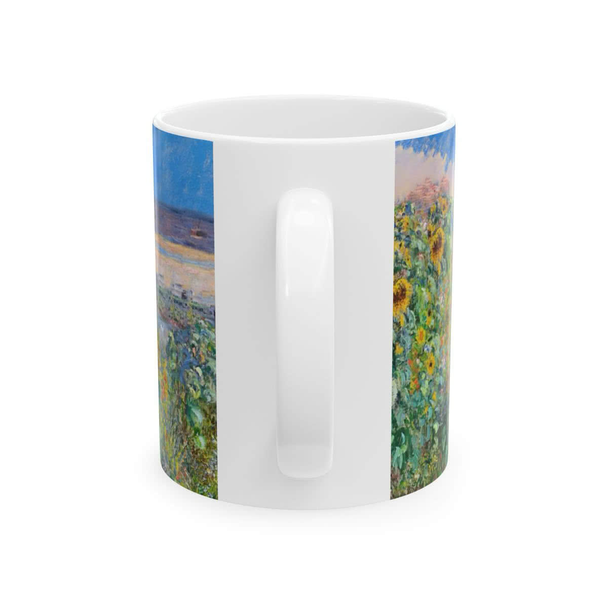 The Artist's Garden at Vétheuil Mug – Claude Monet