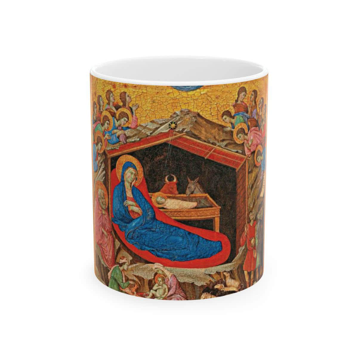14th-Century Nativity Mug