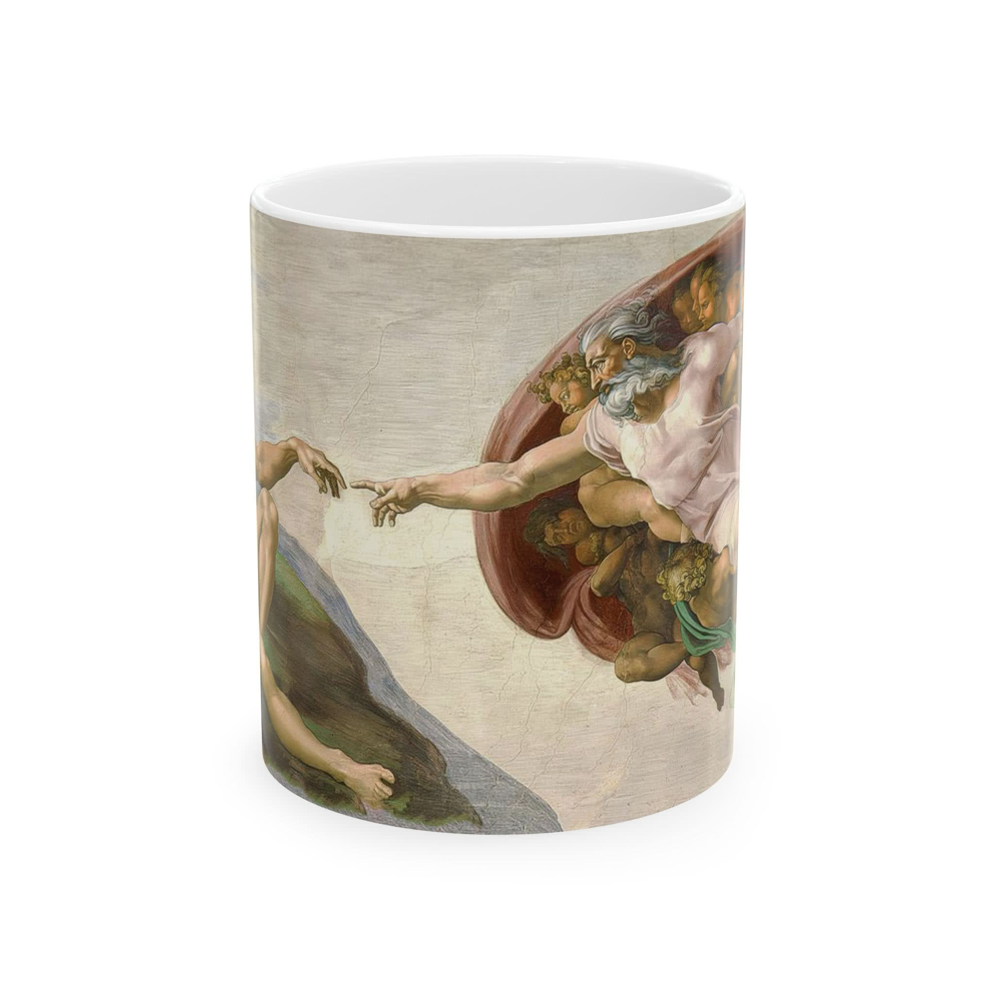 The Creation of Adam Mug – Michelangelo