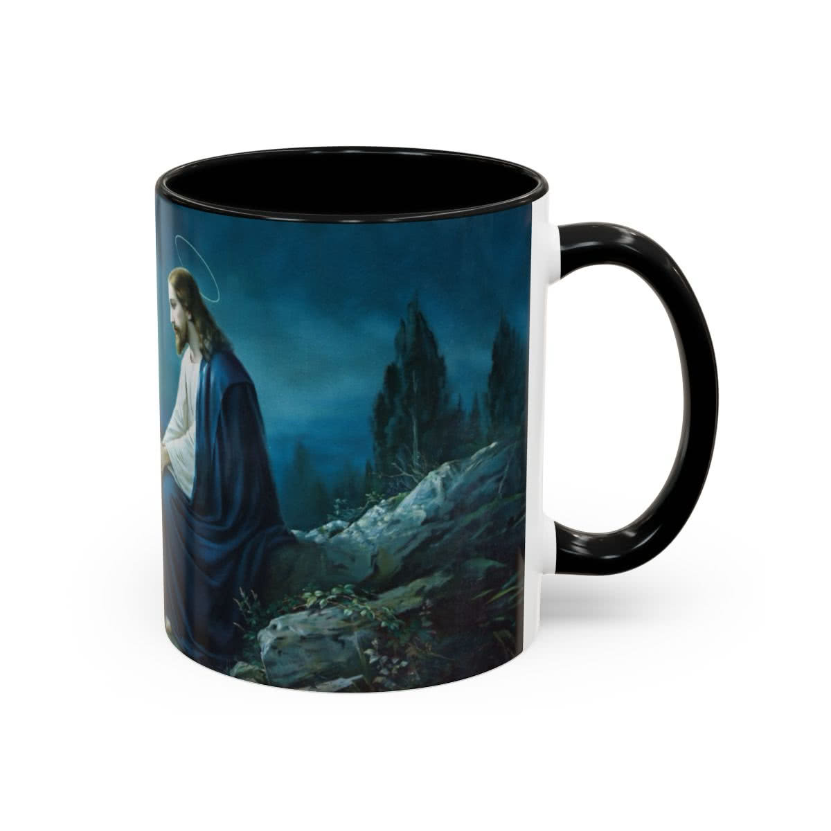 Jesus in Prayer Mug