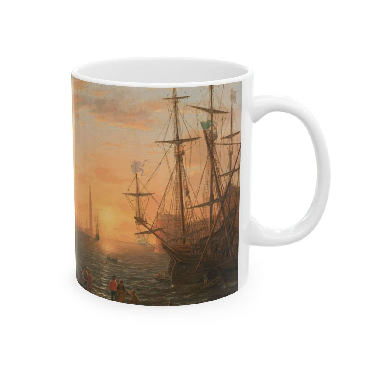 Claude Lorrain Harbor Scene Mug – Claude Lorrain