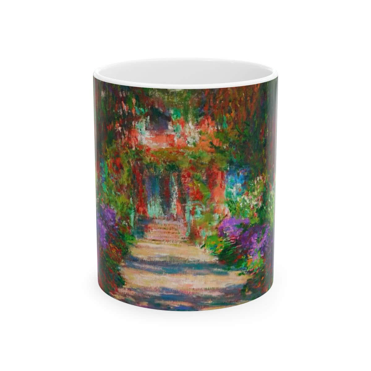 Pathway in Monet's Garden at Giverny Mug – Claude Monet
