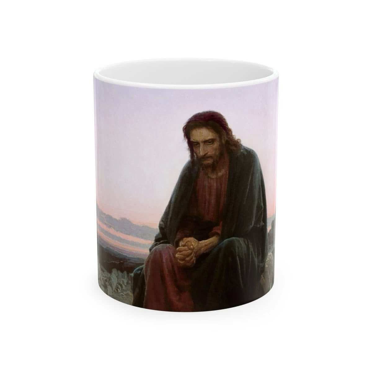 Christ in the Wilderness (1872) Mug