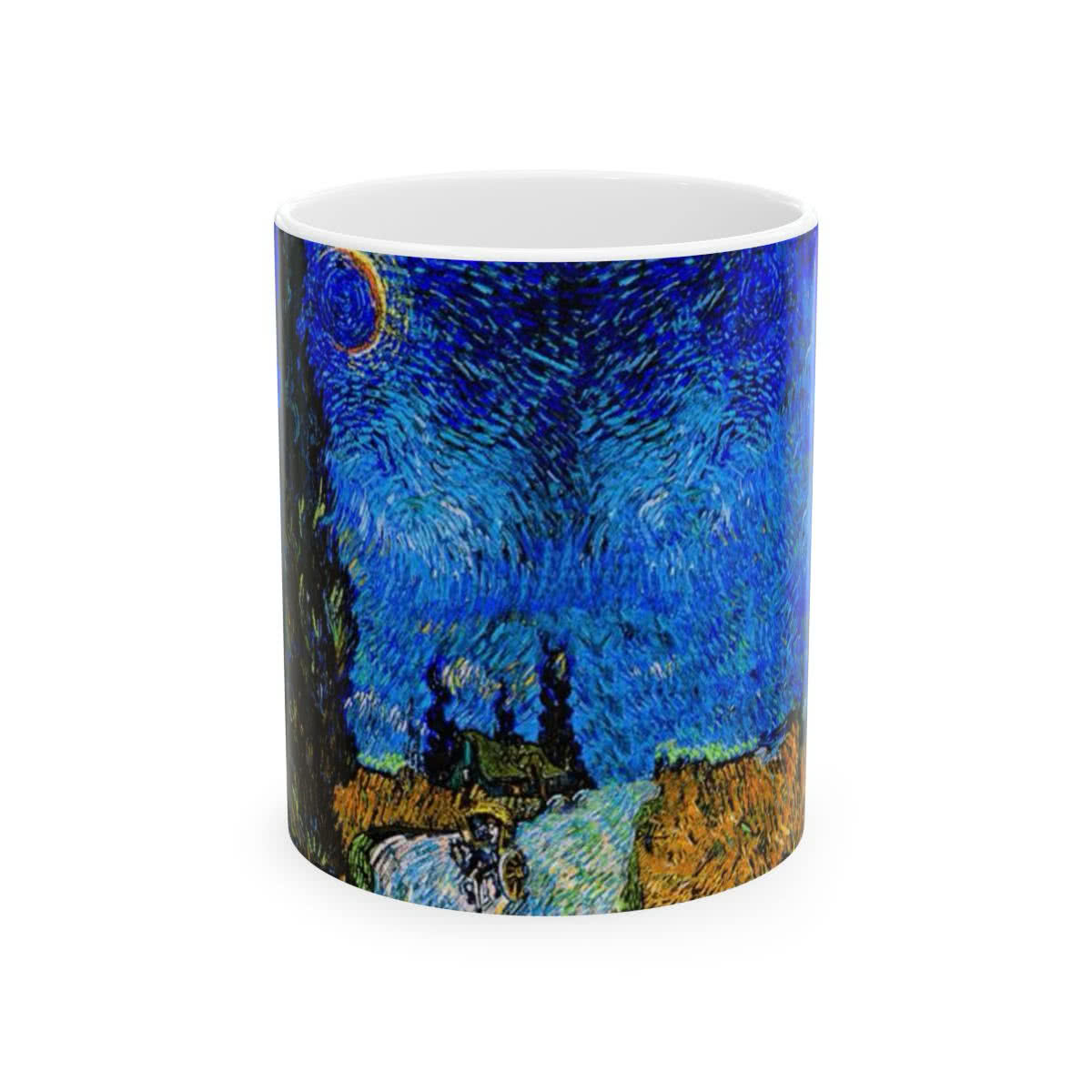 Road with Cypress and Star Mug – Vincent van Gogh