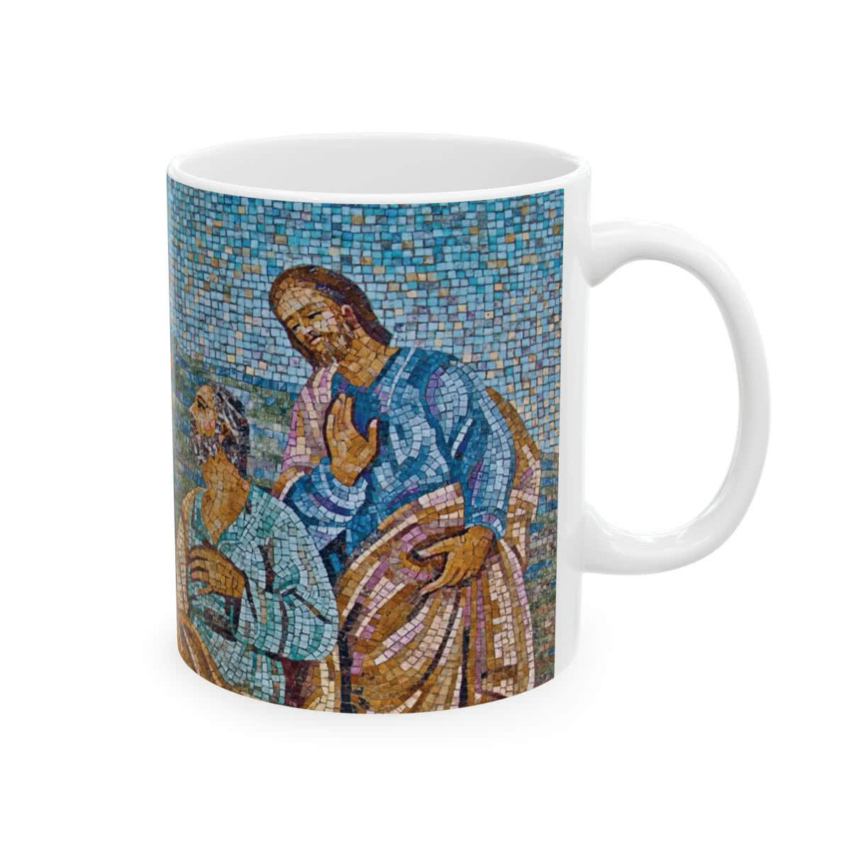 Jesus Gives Peter the Keys to the Kingdom Mug