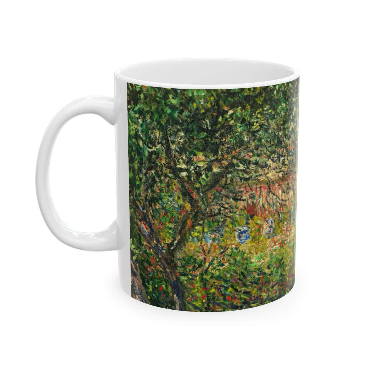 The Garden at Vétheuil Mug – Claude Monet
