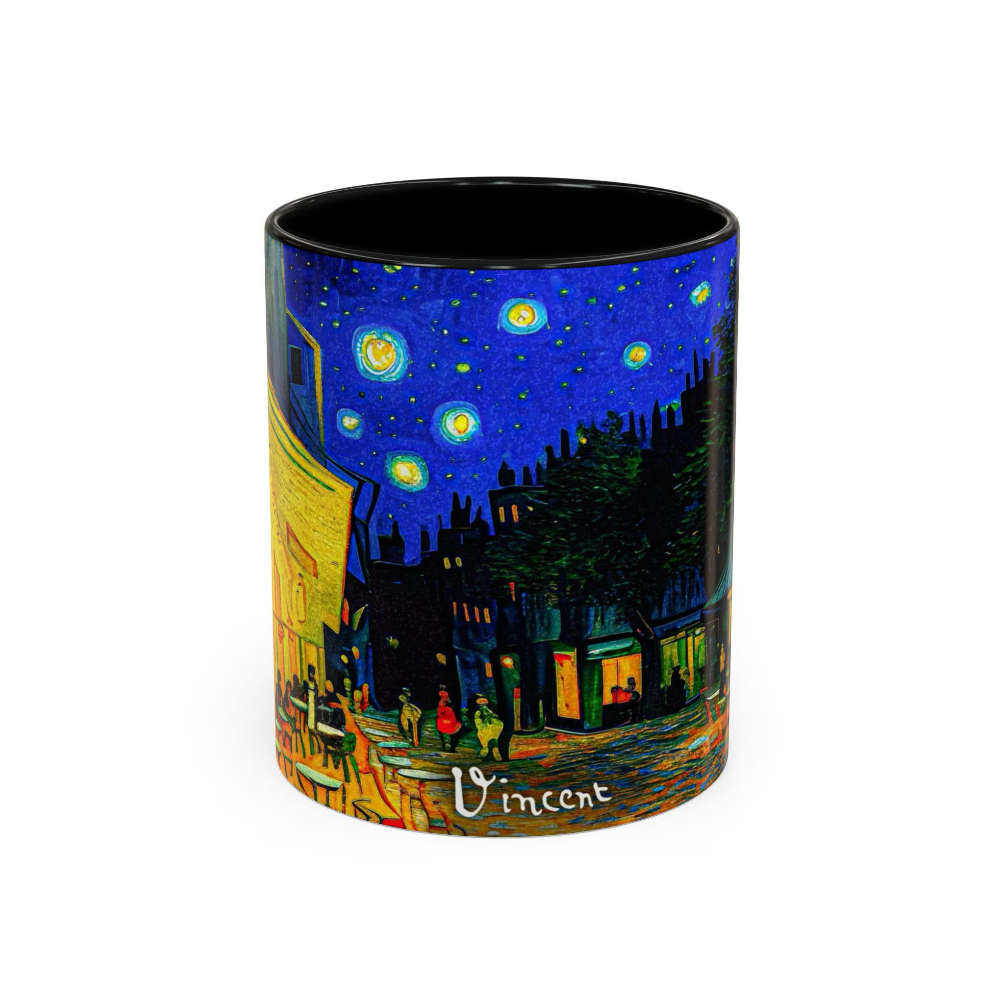Café Terrace at Night Signature Detail Mug – Vincent van Gogh