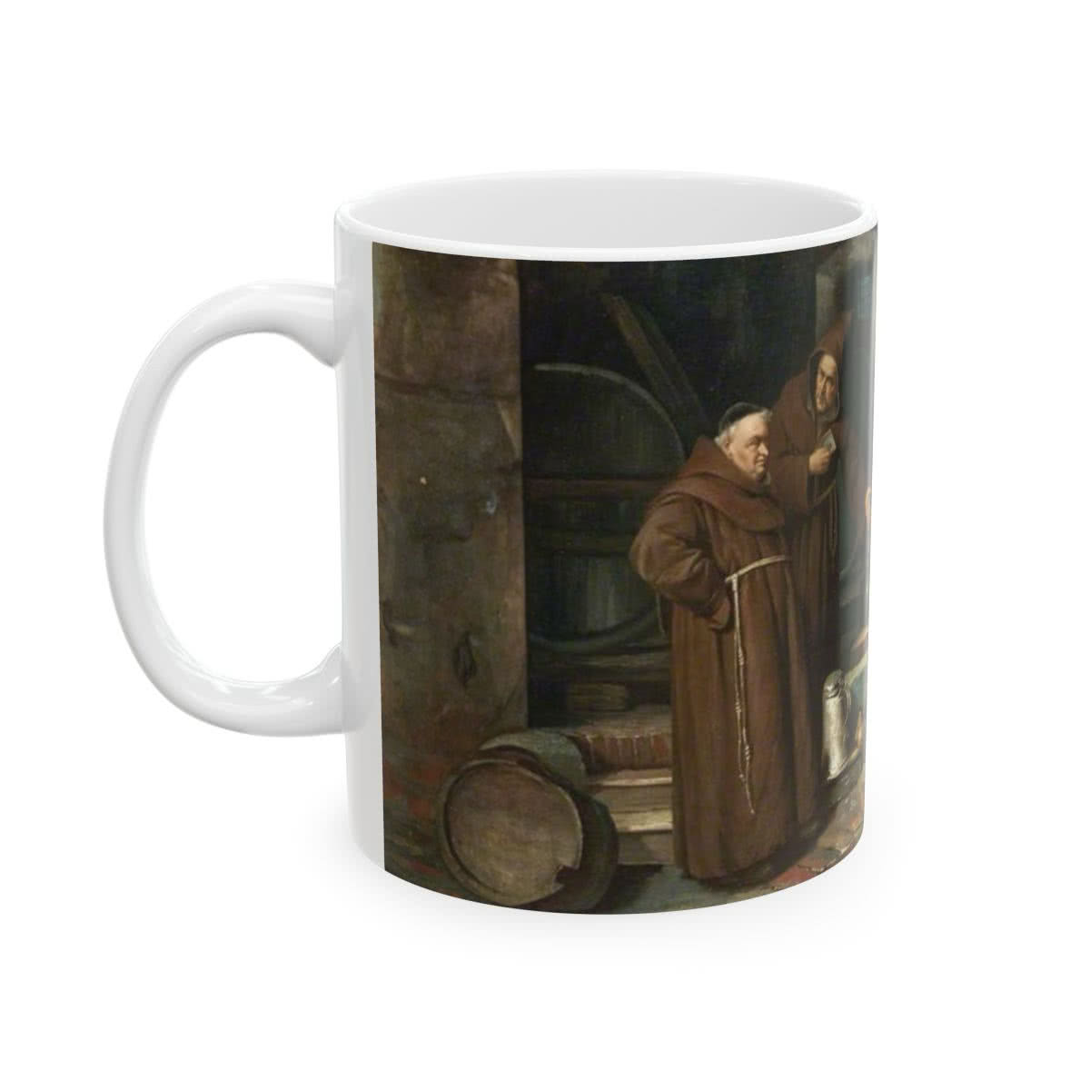 Monks in a Cellar (1873) Mug