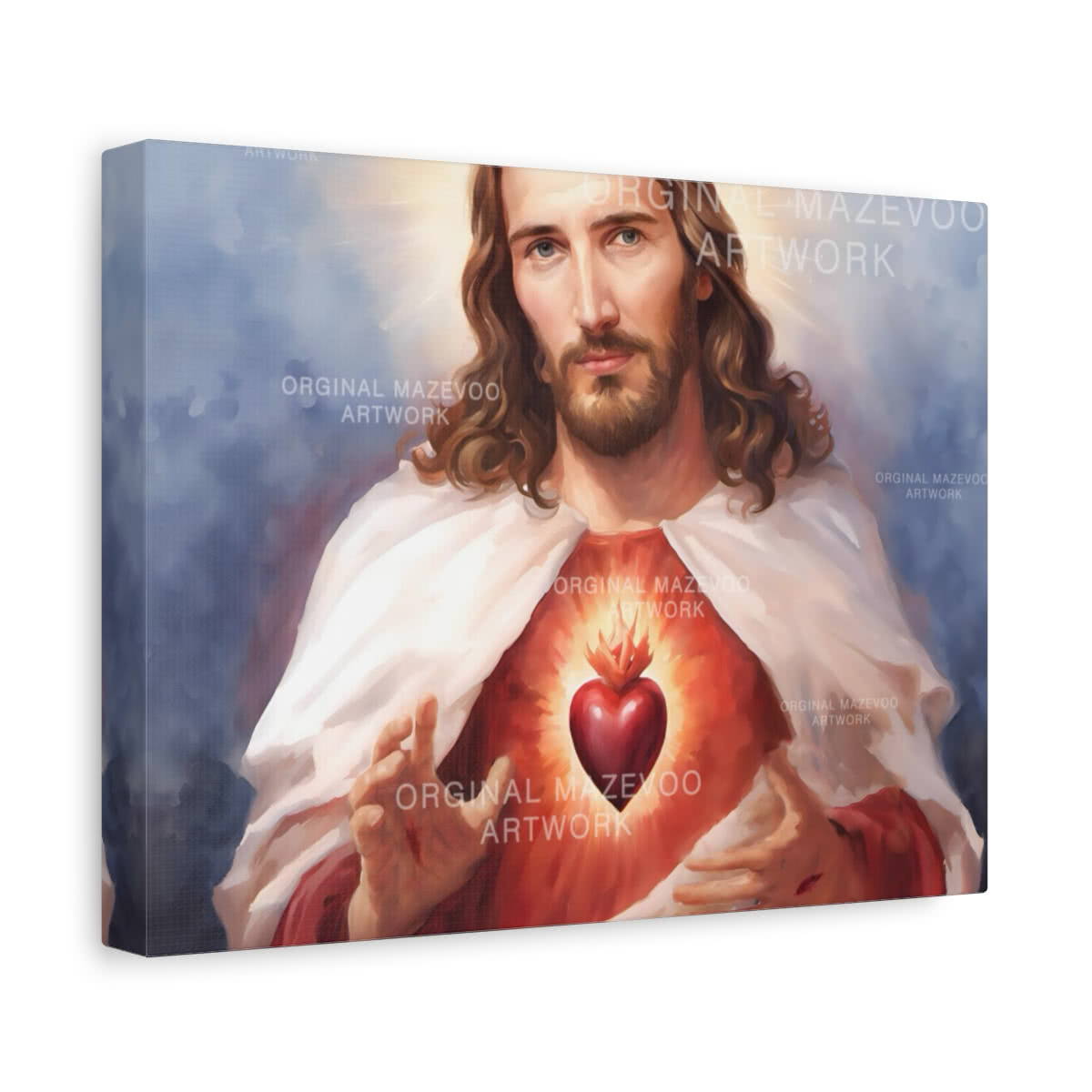 Sacred Heart of Jesus Canvas Wall Art