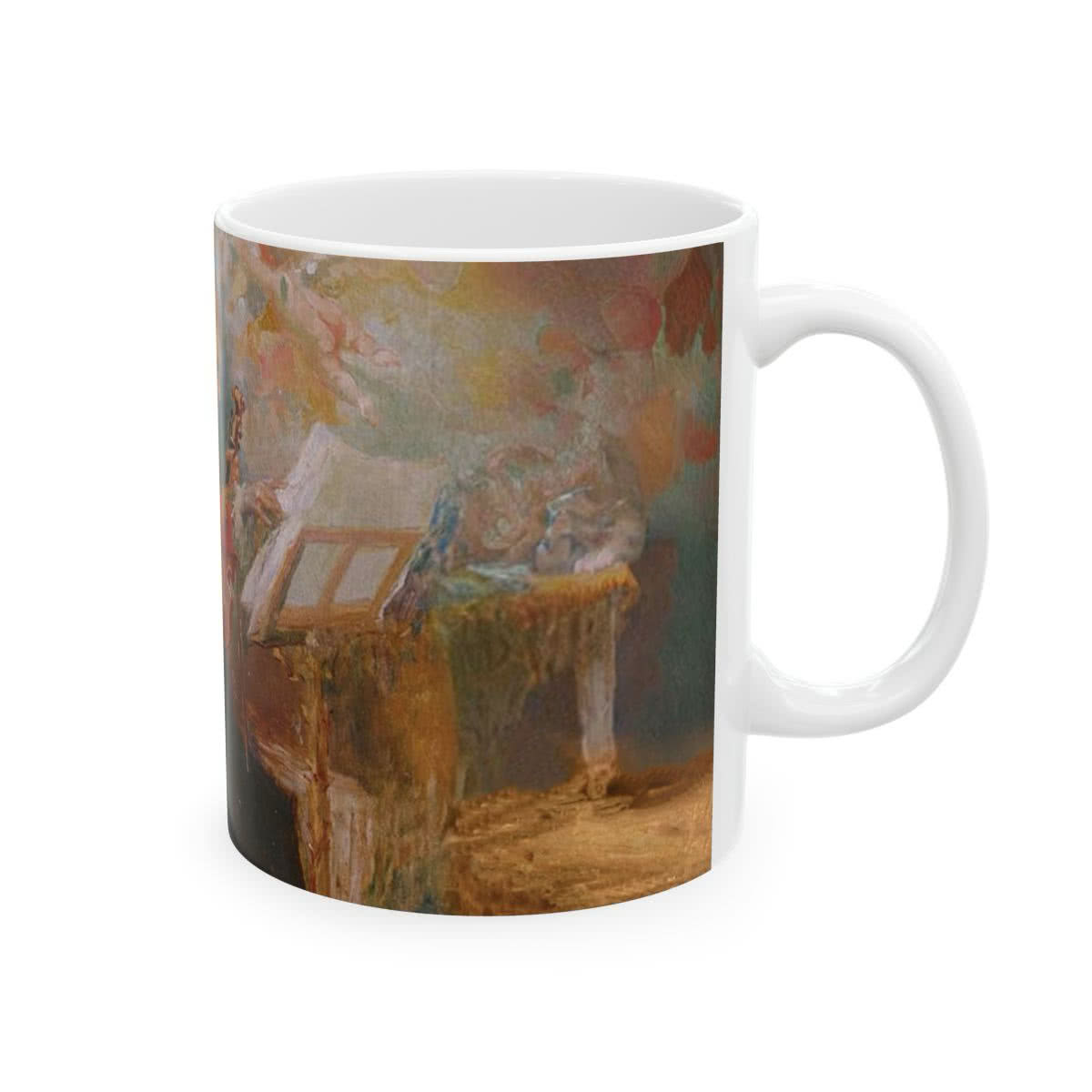 Mozart Playing the Violin Mug