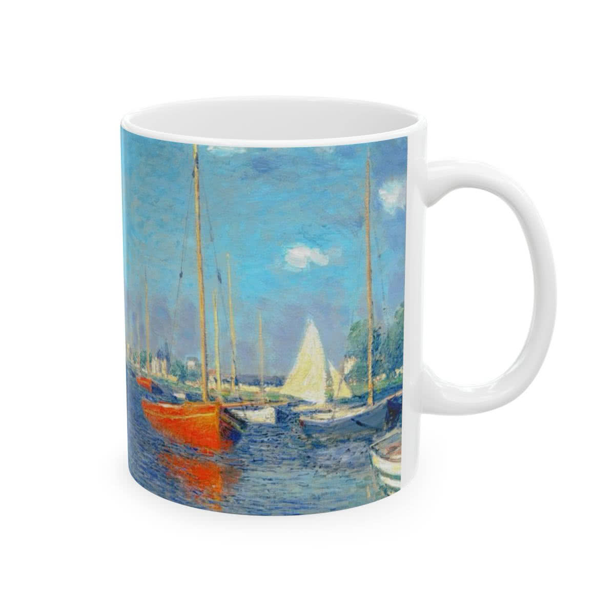 Red Boats, Argenteuil Mug – Claude Monet